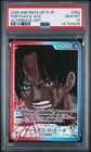 ONE PIECE JAPANESE CARRYING ON HIS WILL OP13-002 PORTGAS D. ACE ALT ART PSA 10