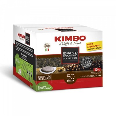 Kimbo NAPOLETANO 44mm ESE Pads 50 Stück a 7gr. für Padmaschine, kompostierbar