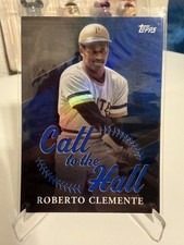 2025 Topps Series 1 Call To The Hall Roberto Clemente Blue Foil # /150 #CTH-20