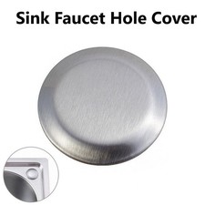 Stainless Steel Stopper for Kitchen and Bathroom Sink Faucet Hole Cover