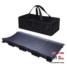 Tire Saver Ramps Anti-Slip Pads Design Car Tire Wheel Ramps for Flat Plastic