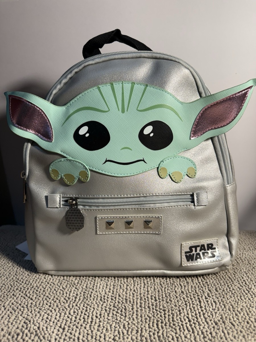 Star Wars Grogu Baby Yoda Mini Backpack Silver & mint green Star Wars Mandalorian Grogu Baby Yoda Women main image 4