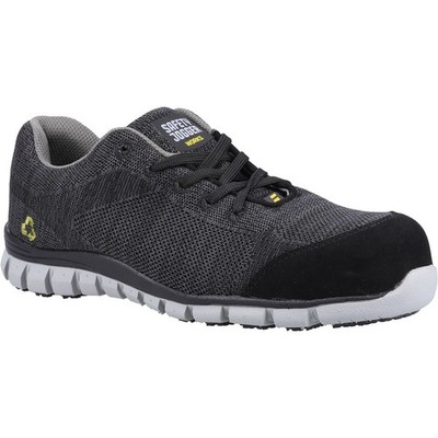 Safety Jogger Morris S1P schwarz Verbund Zehen-/Zwischensohle Sicherheit Arbeit Turnschuhe