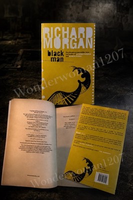 Richard Morgan Black Man 2007 Gollancz Paperback Sci-Fi Cyberpunk Rare UK Edit