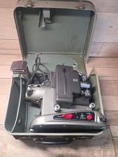 Bolex Paillard M8 8mm Movie Projector In Case 1950's Spares & Repairs