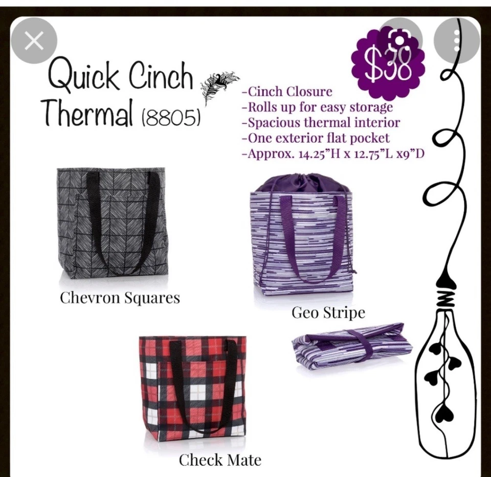 Bolso de playa térmico ceñido rápido a rayas moradas treinta y uno 20x14x8,5 Foto 2 de 4