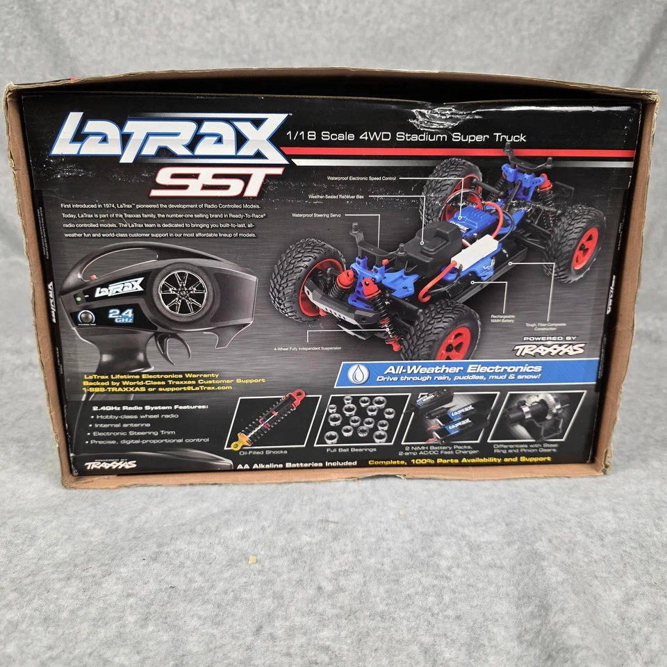 Snap-on 95 LaTrax SST 1/18 4WD Stadium Super Truck RC NIB RTR Lot 2 - Image 4 of 4