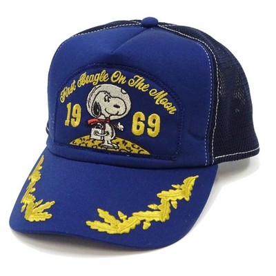 TOYS McCOY TMA2403 Snoopy Apollo Mesh Cap Navy Made in Japan New