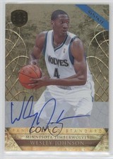 2010-11 Panini Gold Standard Rookie 95/299 Wesley Johnson #216 Auto c7e