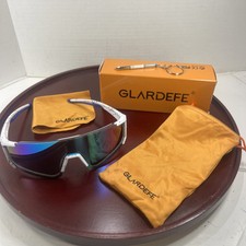 Glardefe Baseball Or Softball Sunglasses For Boys Or Girls Blue Mirror