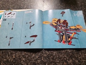 LEGO 70144 Chima Instruction Book 1 And 2, No Bricks Books Only Instructions