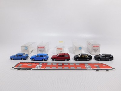 5X Wiking H0 1:87 Model VW 042 Passat Variant 054 Golf Vento TOP Box #DI185-0,5