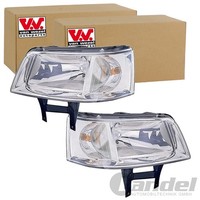 2X Van Wezel H4 Scheinwerfer Set Links+Rechts Passend FüR Vw Multivan