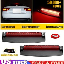 NEW Third 3rd Brake Stop Light For 08-2017 Audi A5 S5 2-Door Coupe Red Lens 1/2x