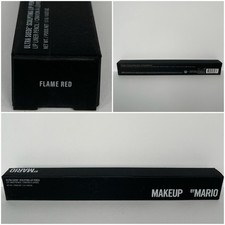 MAKEUP BY MARIO Ultra Suede Sculpting Lip Pencil FLAME RED new-in-box