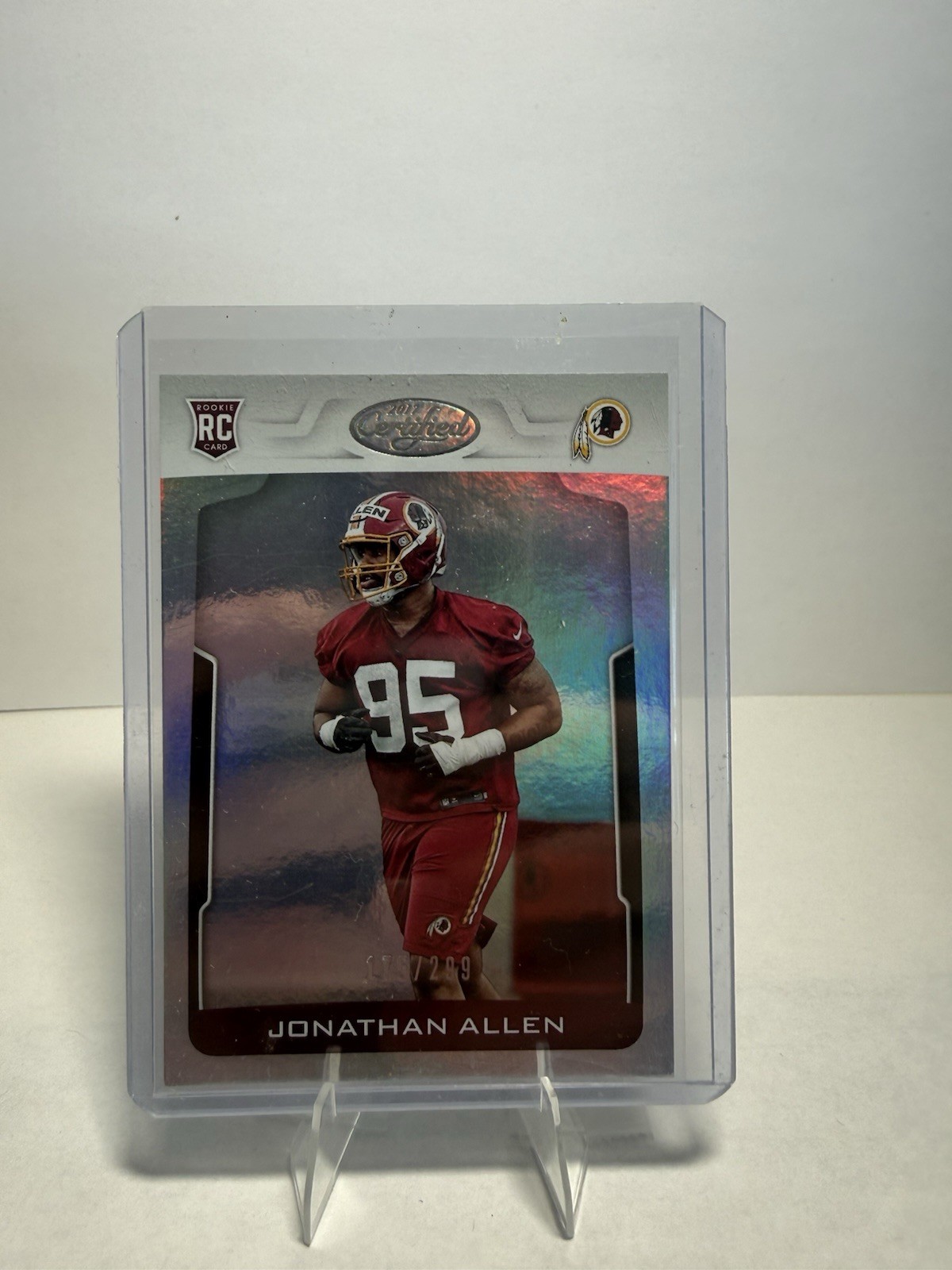 2017 Panini Certified - Jonathan Allen #158 Rookie Mirror /299