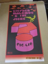 STEPHEN MALKMUS & THE JIKS Pig Lib Promo Poster New! Unused! Matador DAMAGED #2
