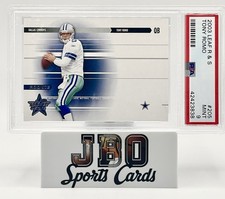 Tony Romo Football Cards, Rookie Cards and Autographed Memorabilia Guide 5