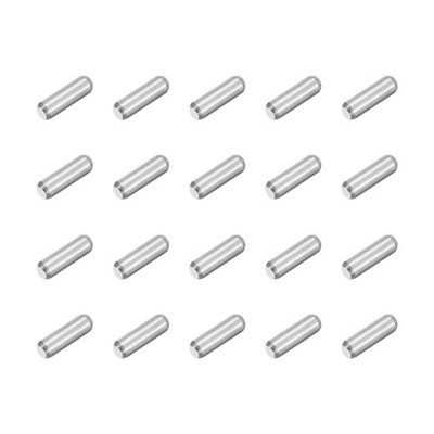 120Pcs M2x6mm 304 Stainless Steel Dowel Pin, Cylindrical Shelf Support Peg Pin