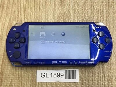 PSP-2000 METALLIC BLUE Console Japan - With Defects GE1899