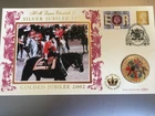 GB STAMPS BENHAM COIN FIRST DAY COVER 1977 SILVER JUBILEE CROWN PLATED & COLOURE
