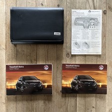 09-15 VAUXHALL ASTRA OWNERS HANDBOOK MANUAL INC NAVIGATION & WALLET 10 Ref22092