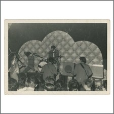 Ringo Starr And Rory Storm And The Hurricanes Vintage Snapshot Photograph (UK)