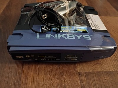 Linksys Wireless-G Broadband Router W/Spredbooster Model# WRT54GS New Open Box