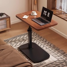 C-Shaped Adjustable Flip Sofa Side End Table Coffee Laptop Table Living Room UK