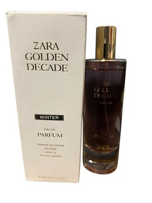 Zara Golden Decade Winter Eau De Parfum EDP Fragrance 2.71 oz New