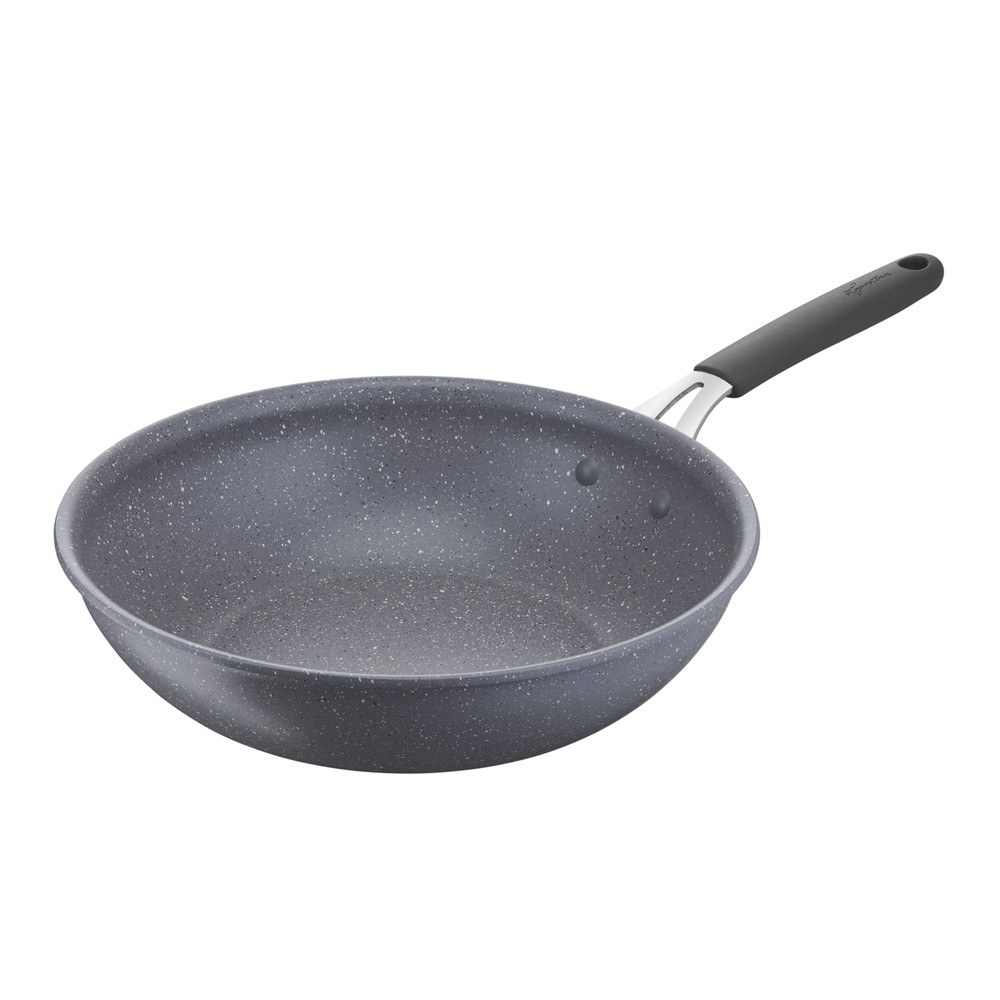 Wok 28 cm Tempra Minéral aluminium antiadhésif Lagostina tous feux