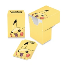 Ultra Pro - 2025 Pikachu Edition Deck Box, Stores & Protects 75 Pokémon Cards Do