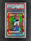 2017 Panini Donruss Optic PATRICK MAHOMES II The Rookies RC Holo Prizm #7 PSA 9