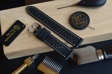 20 mm Cinturino artigianale rilascio rapido Racing Chèvre Luxury Leather Strap