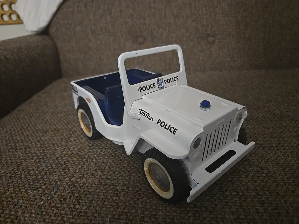 Tonka truck and Police Jeep 1960s  SPECIAL CUSTOM - Image 2 of 4