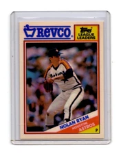 1988 Topps Revco League Leaders * Nolan Ryan * #8 * Free S/H