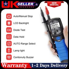 LCD Digital Multimeter AC DC Pen Type Meter Voltage Electronic Diode Continuity