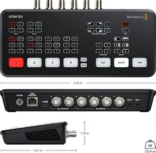 Blackmagic Design ATEM SDI Video Switcher Ultra protable Live production Switch
