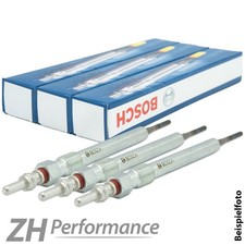 3x BOSCH 0 250 201 042 Glühkerze GLP005 Alfa Romeo Citroën Peugeot Xantia Xsara