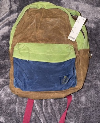 Urban Outfitters BDG Canvas Backpack Multicolor New With Tags NWT School Work