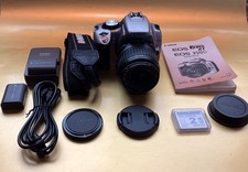 Canon EOS Rebel XT Digital SLR Camera Body with 18-55mm Lens - Tested Good