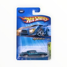Hot Wheels 1971 Buick Riviera 7/187 - Blue-Green - 2005 Mainline A