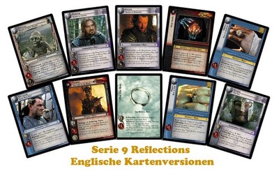 THE LORD OF THE RINGS TCG VON DECIPHER SERIE 9 REFLECTIONS ENGLISCHE AUSWAHL