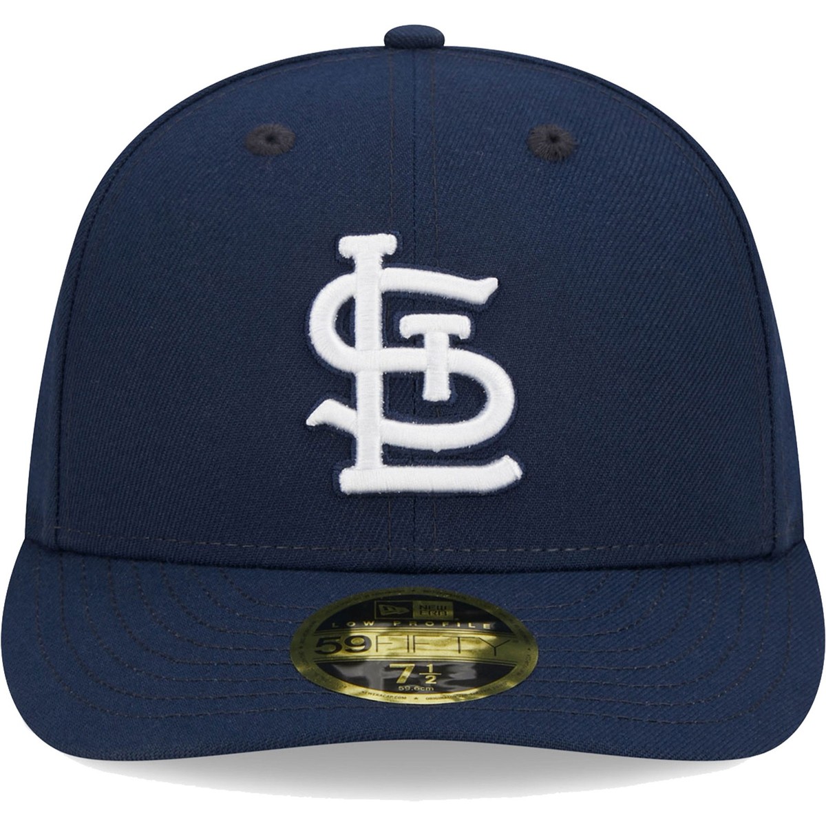 Men's New Era Navy St. Louis Cardinals Oceanside Low Profile