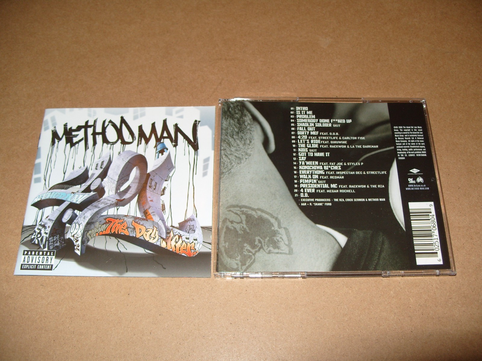 Method Man – 4:21...The Day After - 2006 - CD + INLAYS EXCELLENT CONDITION. (M2)