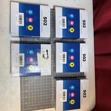 Lot Of 5 Epson 502 Ink Combo Pack Blue Yellow Red EcoTank Printer