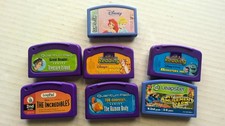 Lot of Leapster Video Game Cartridges Leap Frog 2004 2009 Disney Educational