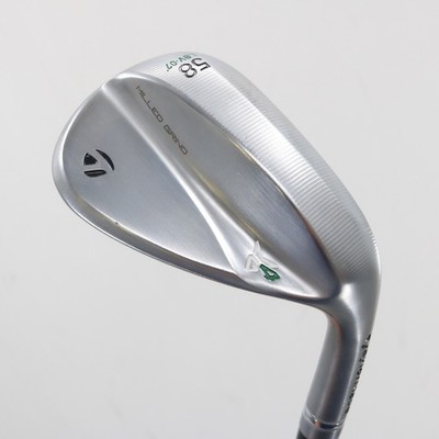Taylormade Milled Grind 4 Chrome Lob Wedge 58 Deg 58.07 LBV Steel RH G-160988