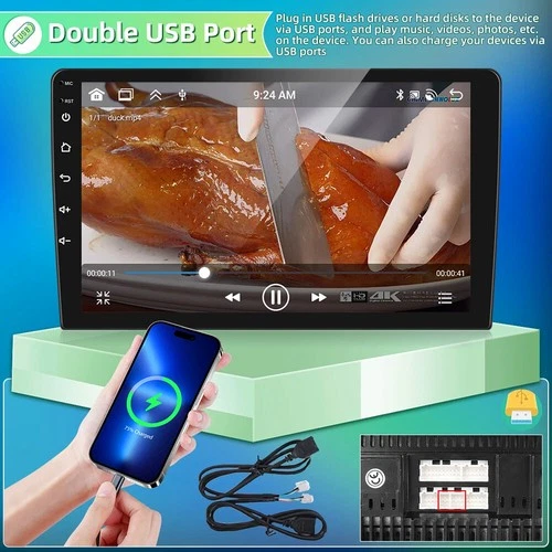 Android Auto GPS Radio Touchscreen 2+32GB für Dodge Ram 1500 2500 3500 2013-19 - Bild 13 von 20