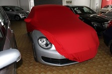 Full Garage Car Cover Protective Cover Red With Mirror Pockets For Vw Beetle From 2011